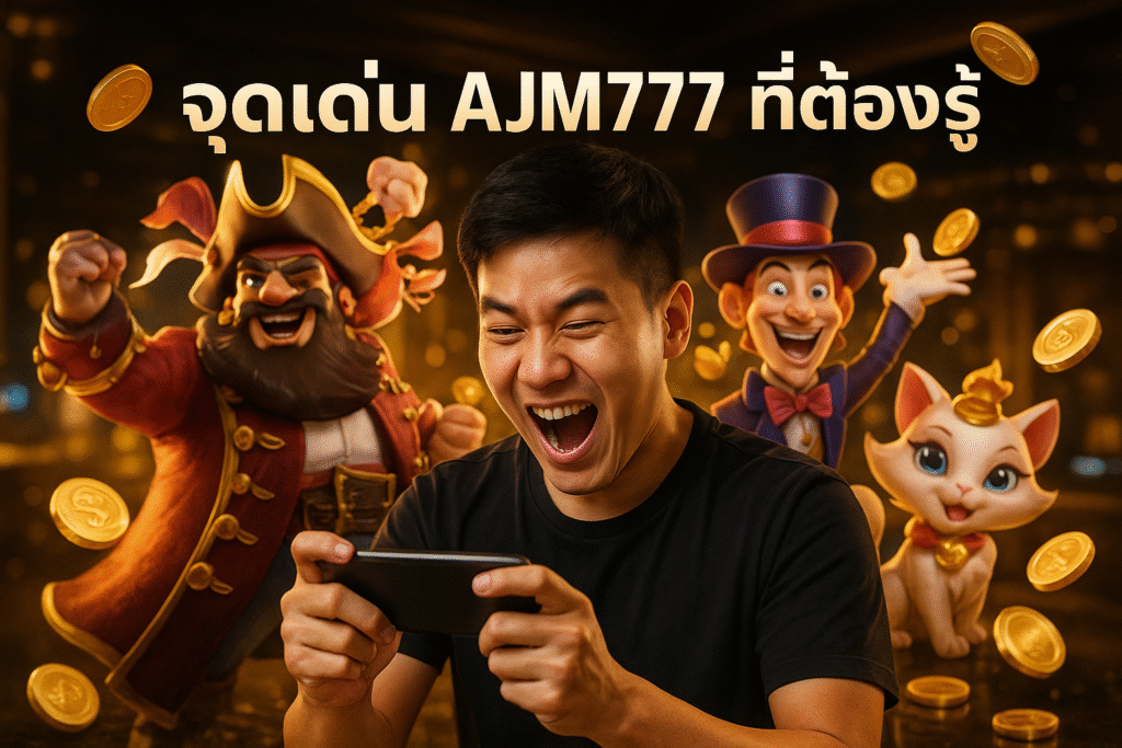 จุดเด่น AJM777 ที่ต้องรู้