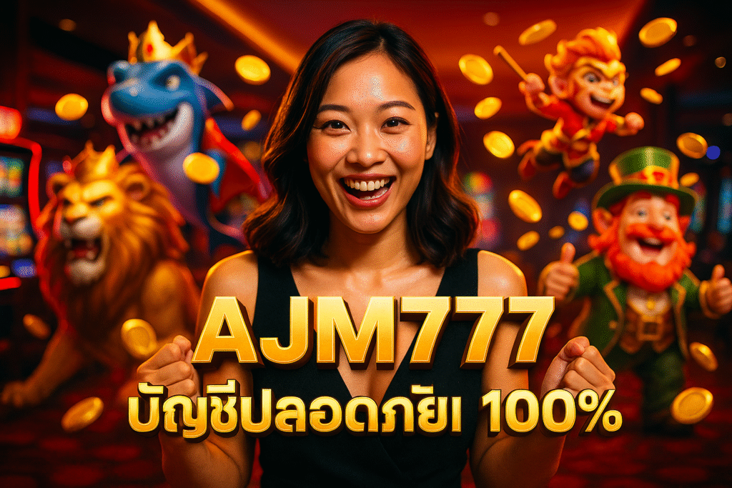 AJM777 บัญชีปลอดภัย 100%