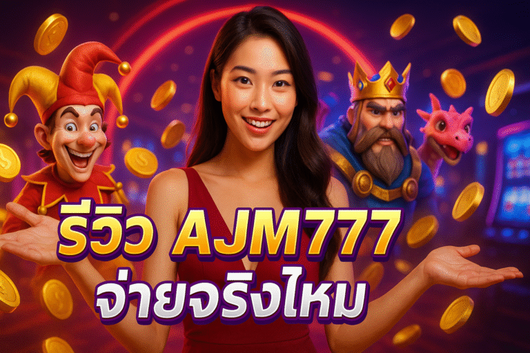 รีวิว AJM777 จ่ายจริงไหม